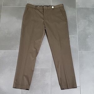 Perry Ellis Men's Brown Dress Pants